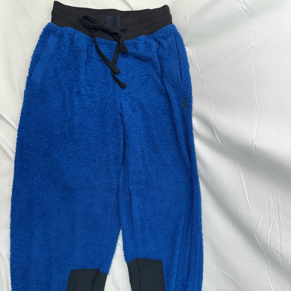 FP Movement by Free People Pants - FP Movement Prep School Blue Cuddle up Fleece Joggers XS NWTS